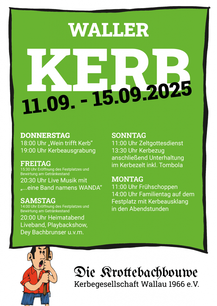 Kerbeplakat 2025